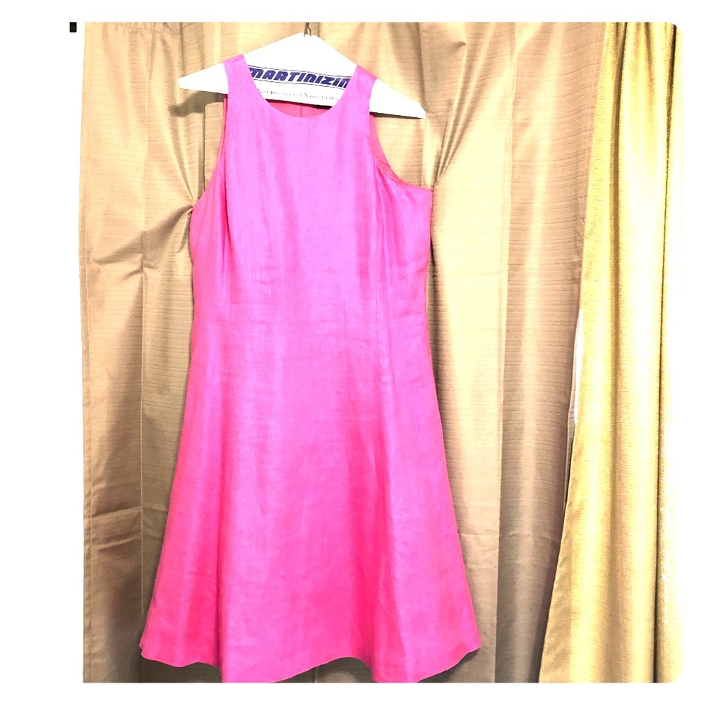 Ralph Lauren Pink Linen Dress